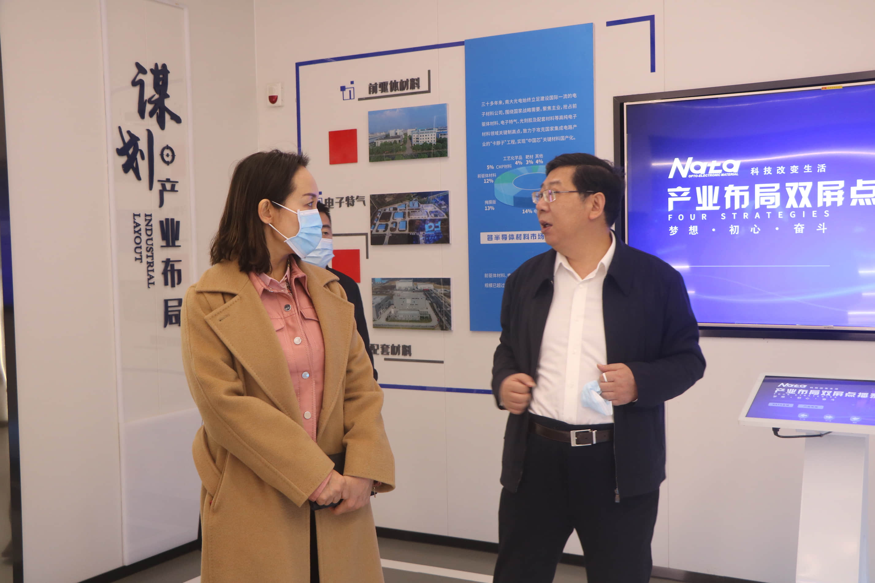  內(nèi)蒙古烏蘭察布市委副書記、市長(zhǎng)奇飛云調(diào)研南大光電(圖6)